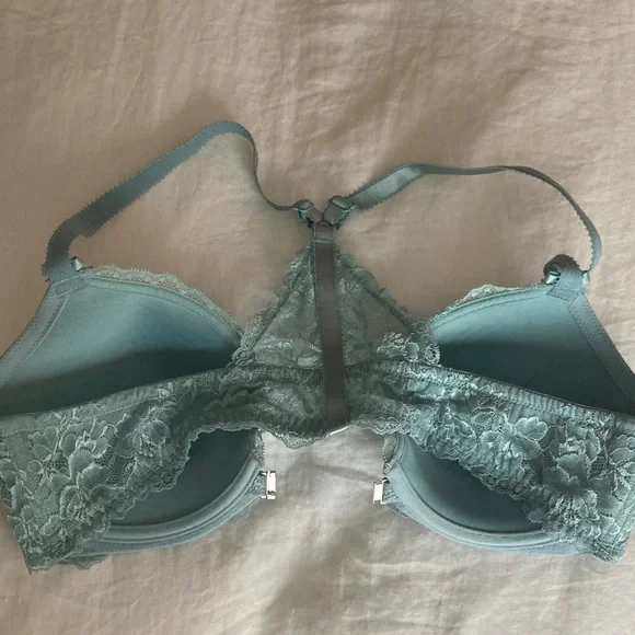 Adore Me Light Blue Lace Bra 40C - Picture 6 of 7